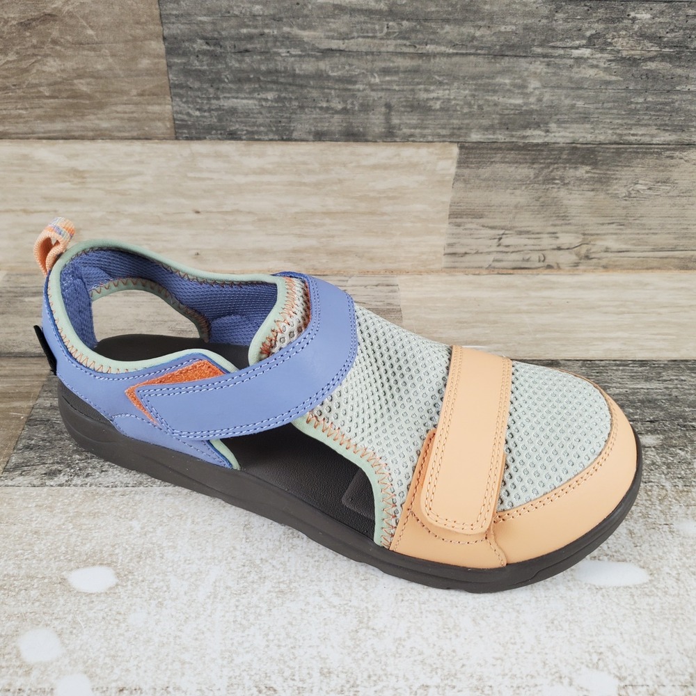 Teva Kids Multi-Color Athletic Sandal - Pastel Blue, Peach, Mint